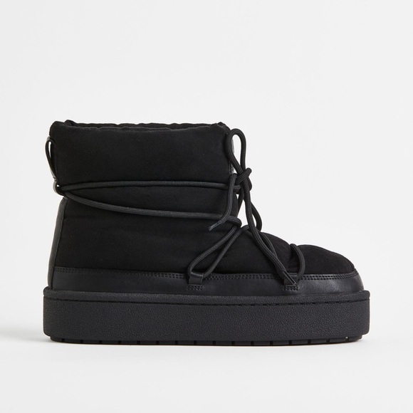H&M Laced Padded Boots - Picture 2 of 11